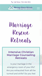 Mobile Screenshot of marriagerescue.org