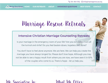 Tablet Screenshot of marriagerescue.org